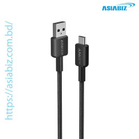 Anker 322  Nylon Braided 3ft USB-A to USB-C Data Cable